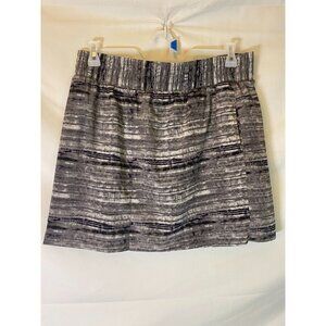 GAP WOMENS SIZE LARGE‎ GRAY ELASTIC WAIST SKIRT POCKETS
